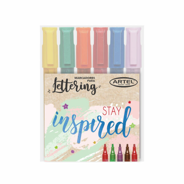 Set acrilicos Artel 12 colores 12ML